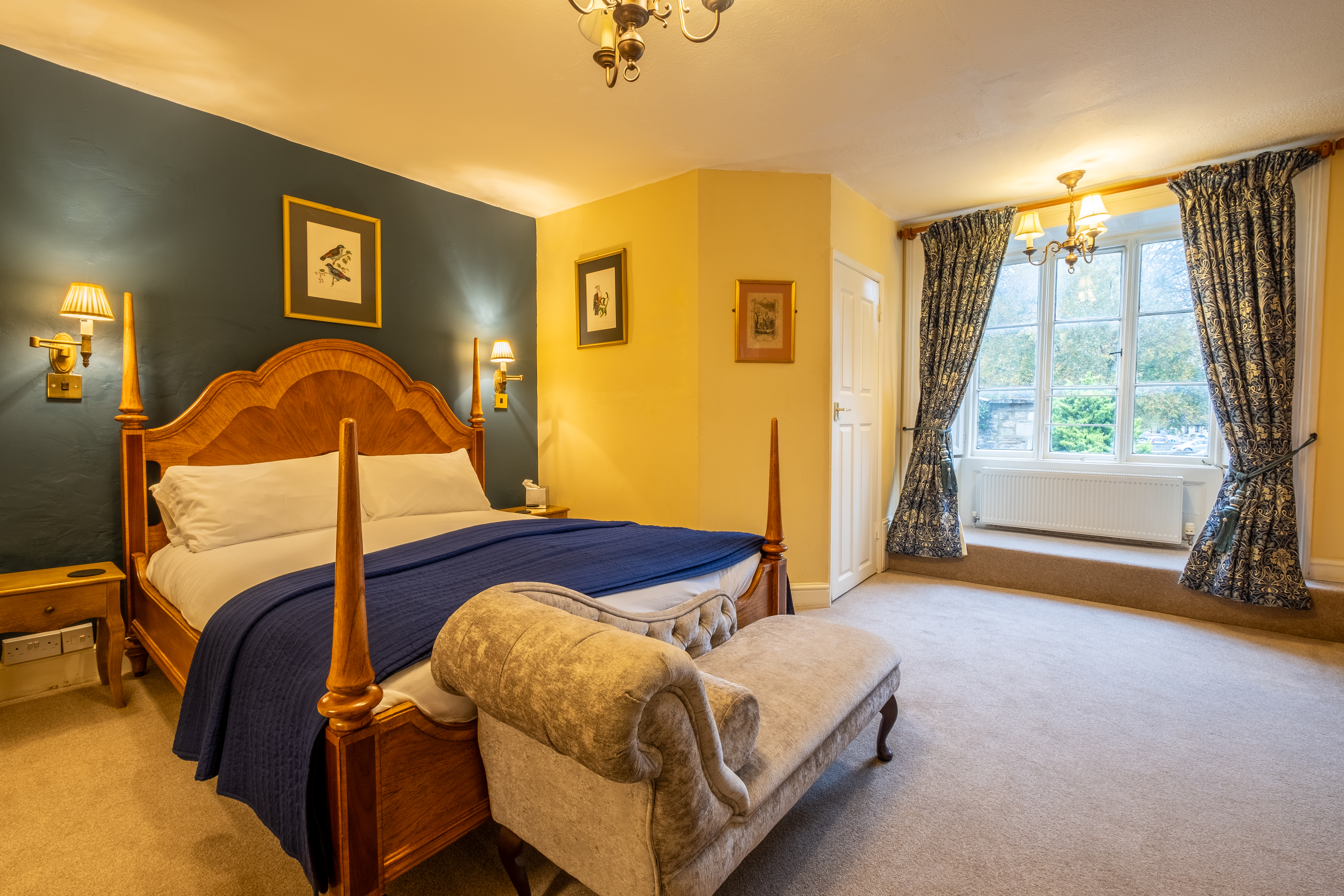 Room 12 at the Corinium Hotel in Cirencester